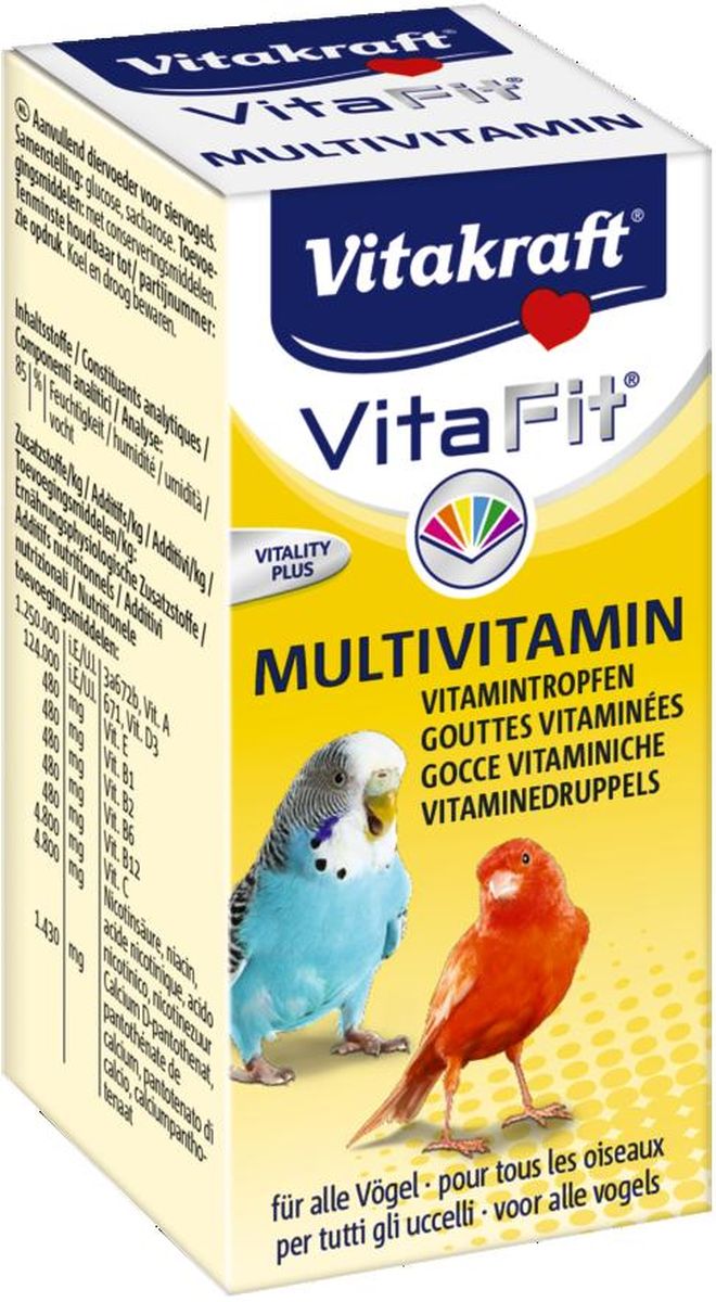 Multivitamin  10 ml für Vögel